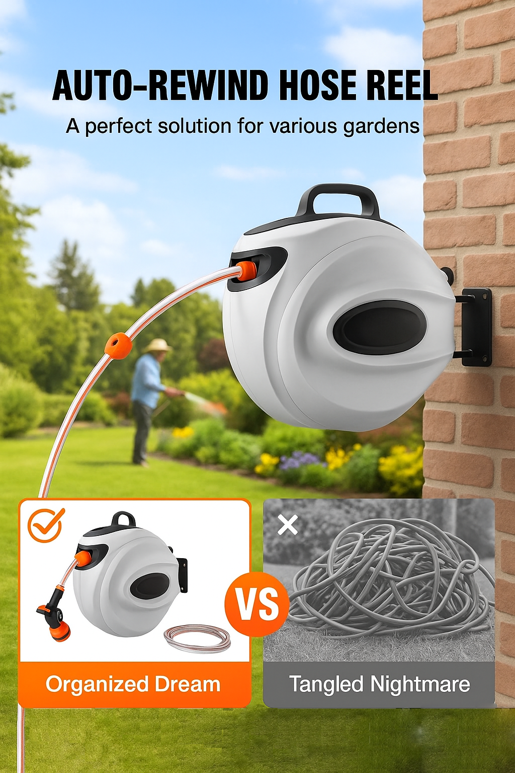 Retractable Hose Reel
